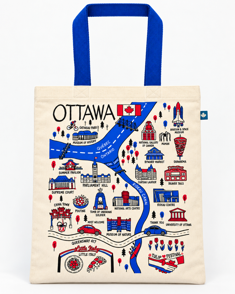 Ottawa Landmarks Tote Bag