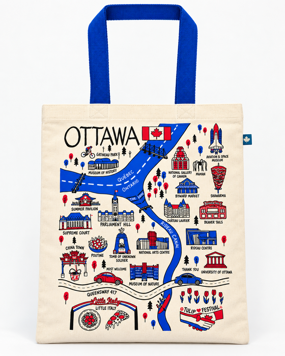 Ottawa Landmarks Tote Bag