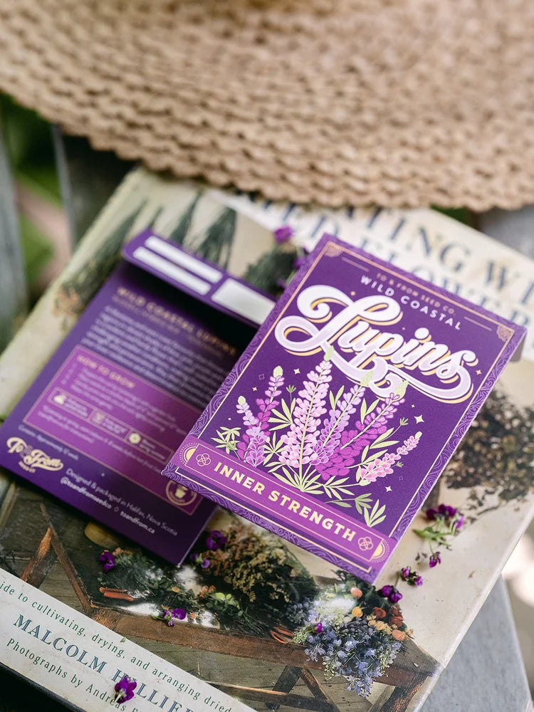 Lupins - Floriography Seed Packet