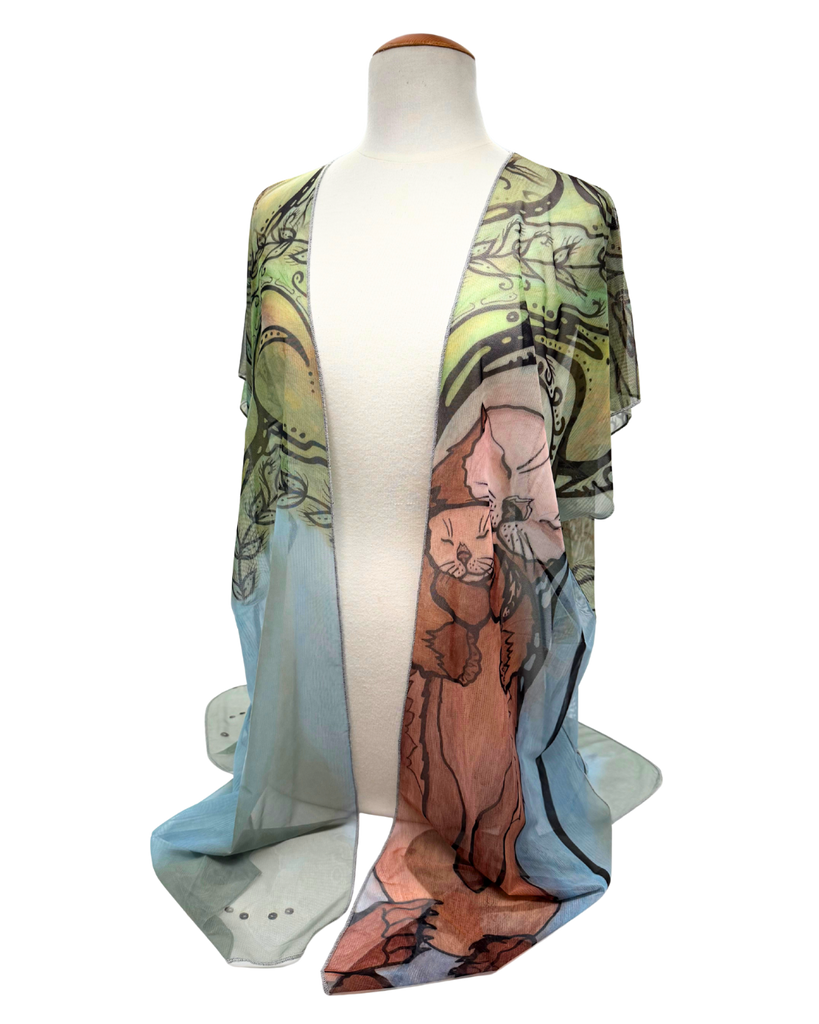 "M'Otter Love" Kimono - Long