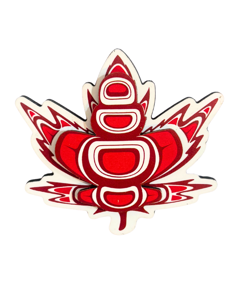 3D Magnet Maple Leaf
