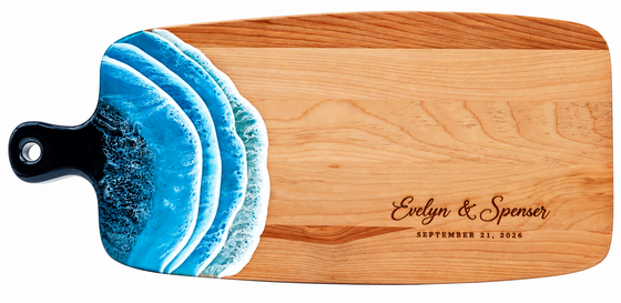 Engraving Service for Wood Bowls & Boards (sold separately)