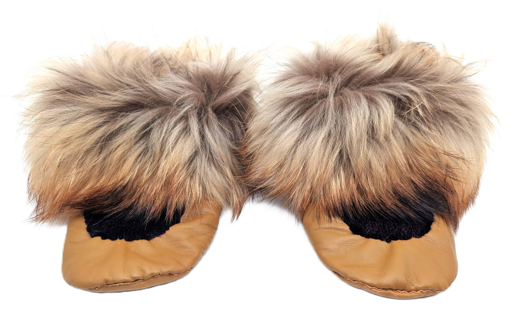 Women's Leather Slippers - Daisy Savard