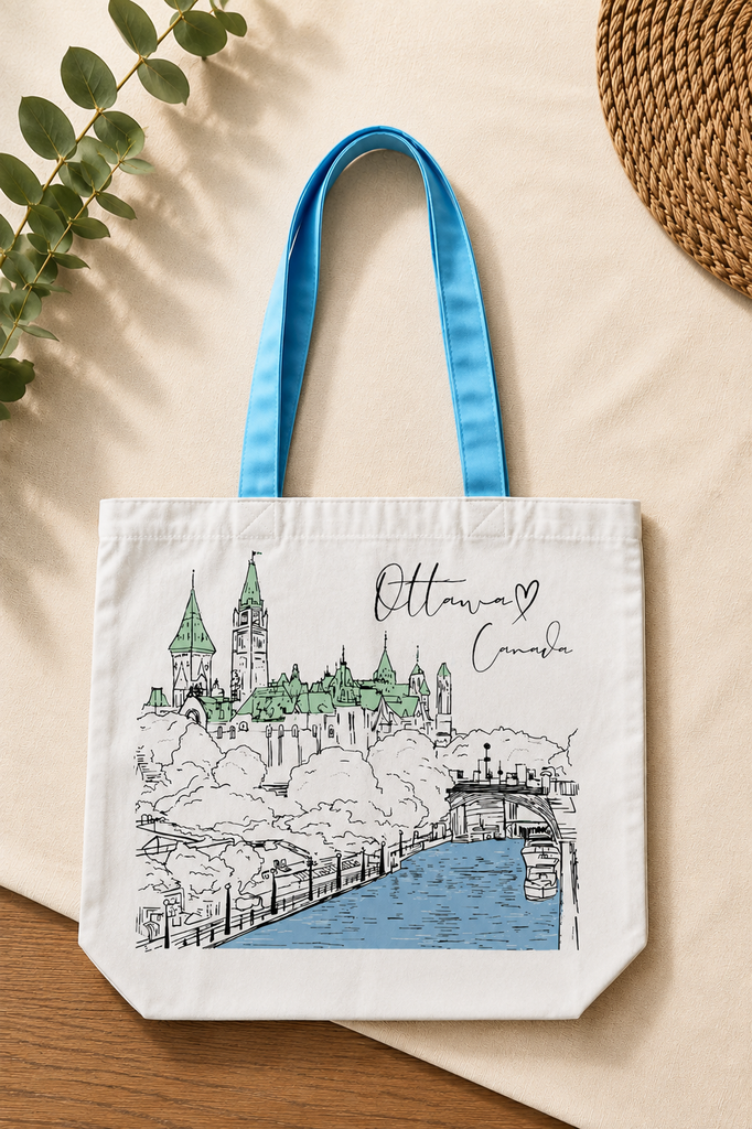 Ottawa Parliament Tote Bag