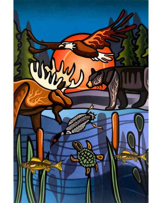 All My Relatives Postcard