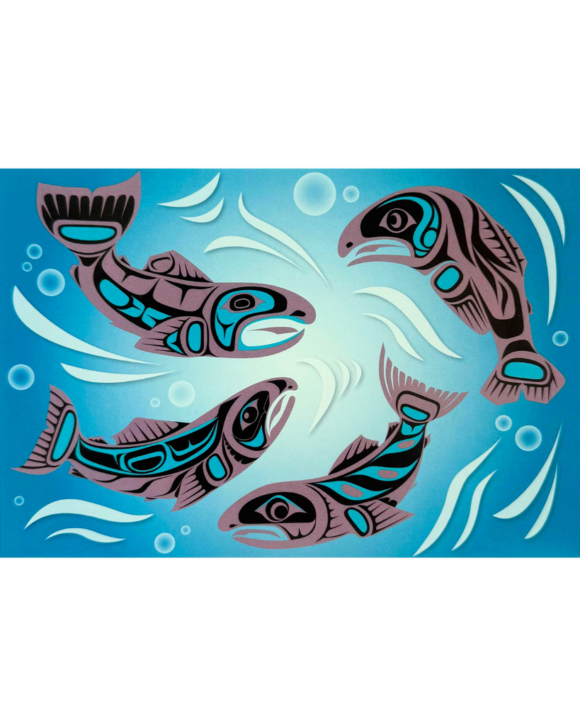 Sacred Salmon Postcard