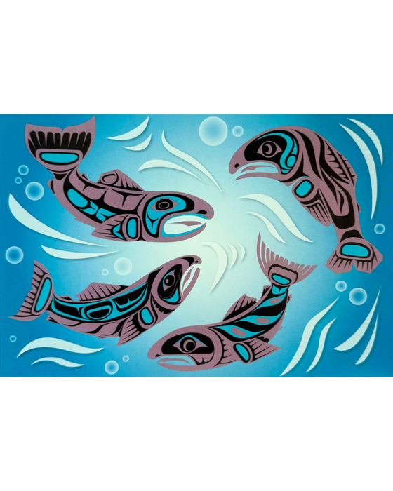 Sacred Salmon Postcard
