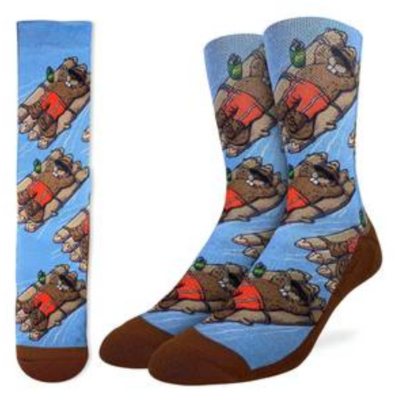 Men's Floating Beaver Active Fit Socks