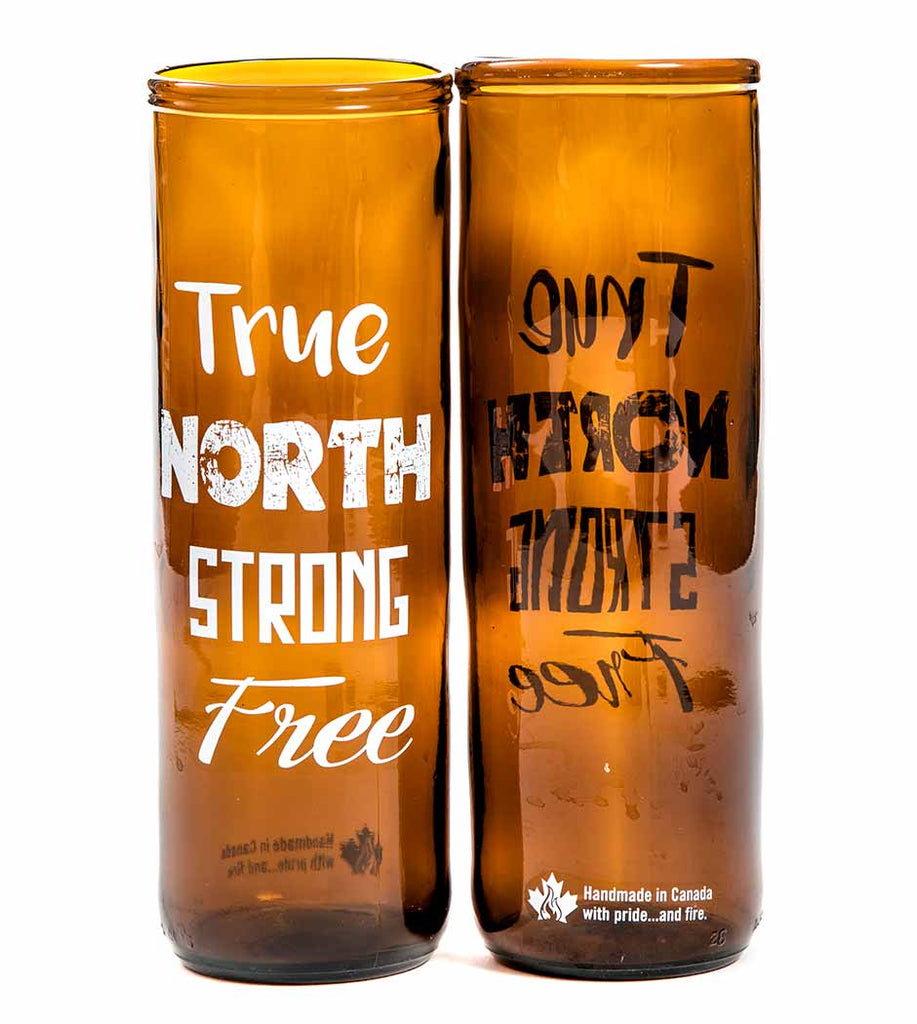 True North Strong Free Glass