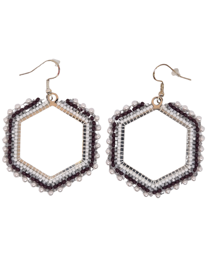 Beaded Earrings - Mary Hunter