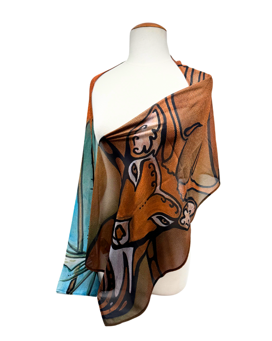 "Zenith" Chiffon Scarf