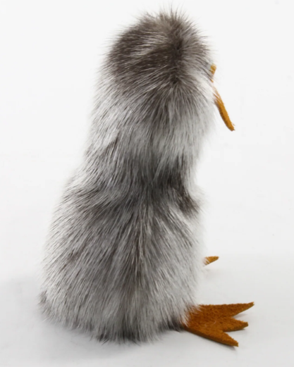 Grey Sealskin Ookpik (Owl) - Daisy Savard