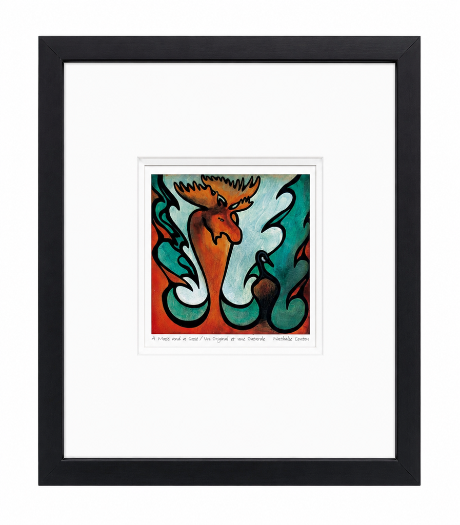 "A Moose and a Goose" - Nathalie Coutou