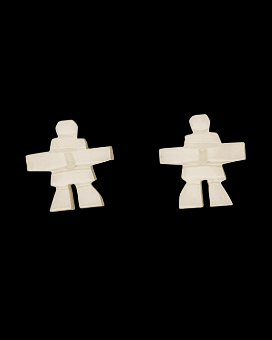Inukshuk Earrings - Sandy Maniapik