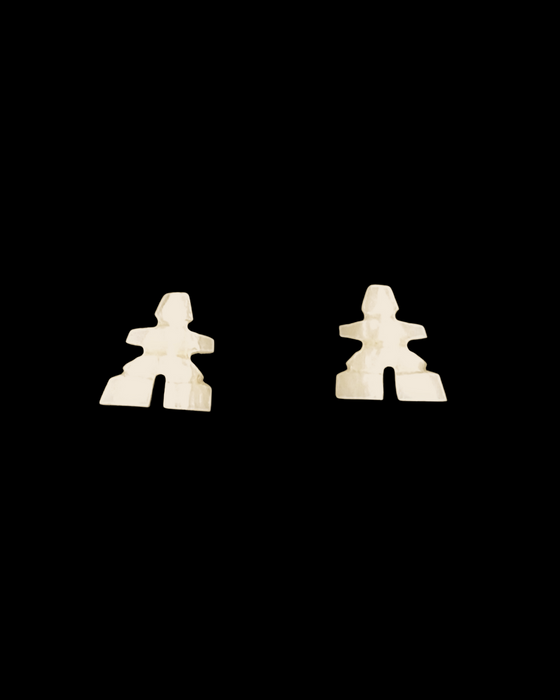 Inukshuk Earrings - Sandy Maniapik