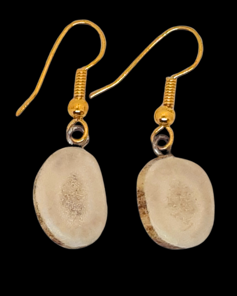 Antler Earrings - Gilbert Inukpuk