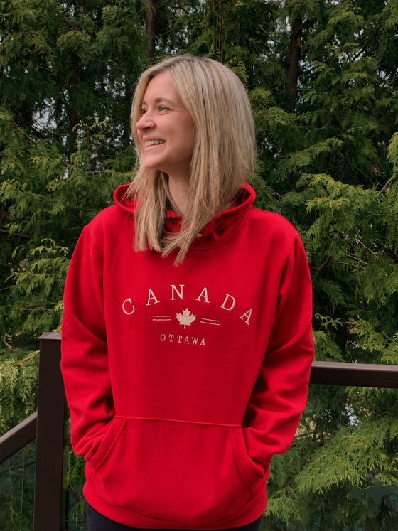 Canada Hoodie - Red