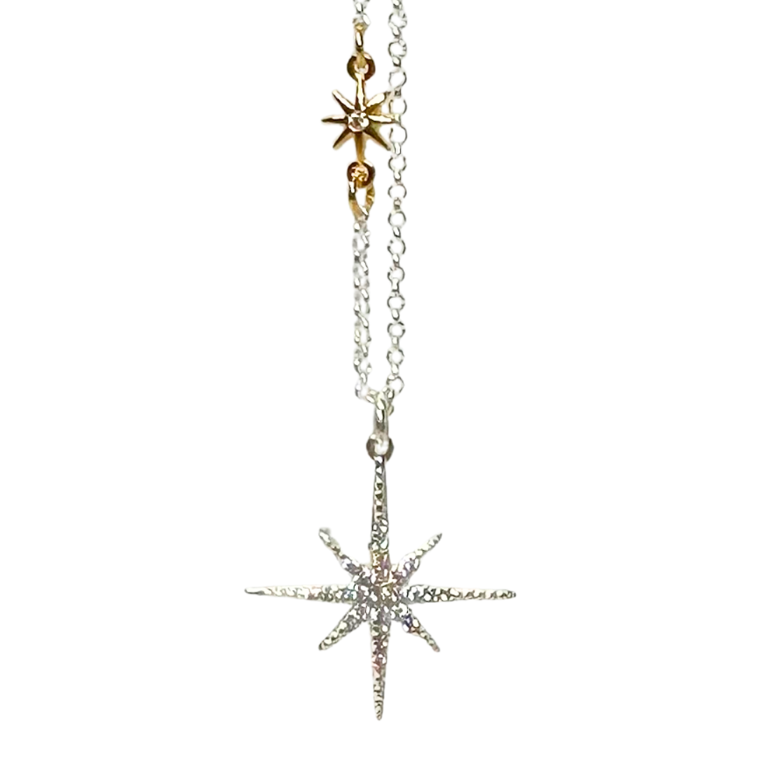 Gold chain with star pendant deals