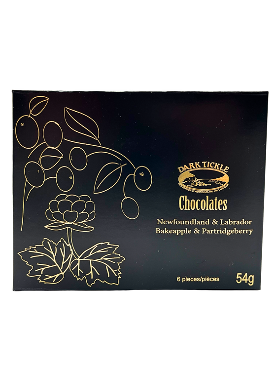 Newfoundland Bakeapple & Partridgeberry Chocolates
