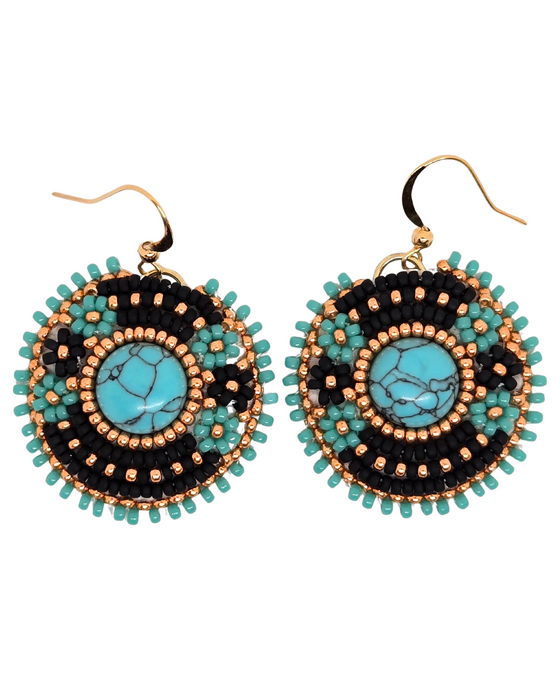 First Nation beaded earrings