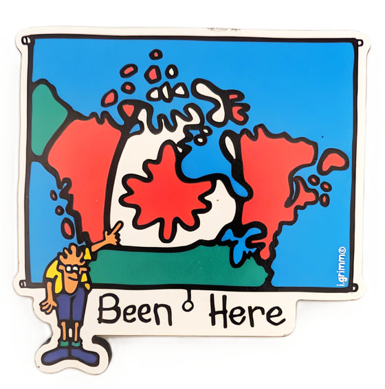 Been Here Magnet