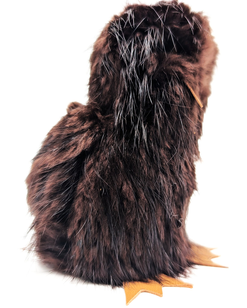 Brown Sealskin Ookpik (Owl) - Daisy Savard
