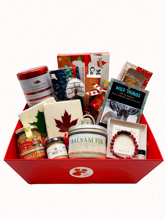 Canadian Christmas Gift Basket