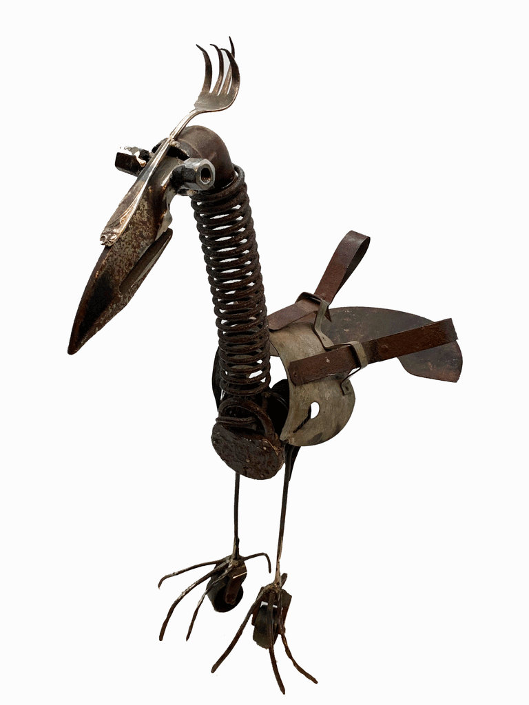 Metal Bird Garden Art