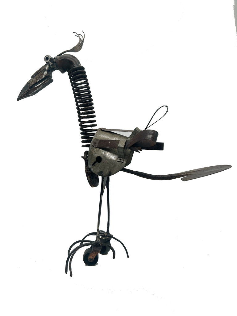 Metal Bird Garden Art