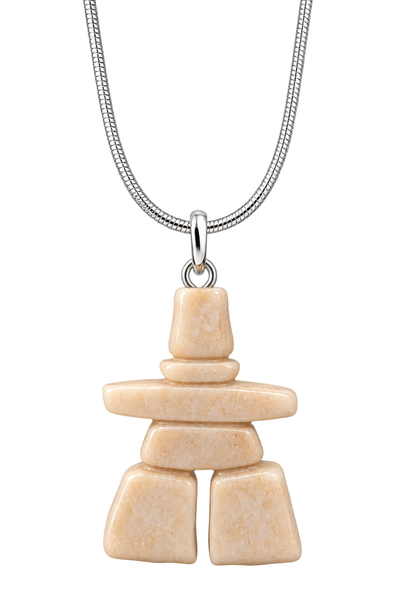 Antler Inukshuk Pendent - Sandy Maniapik