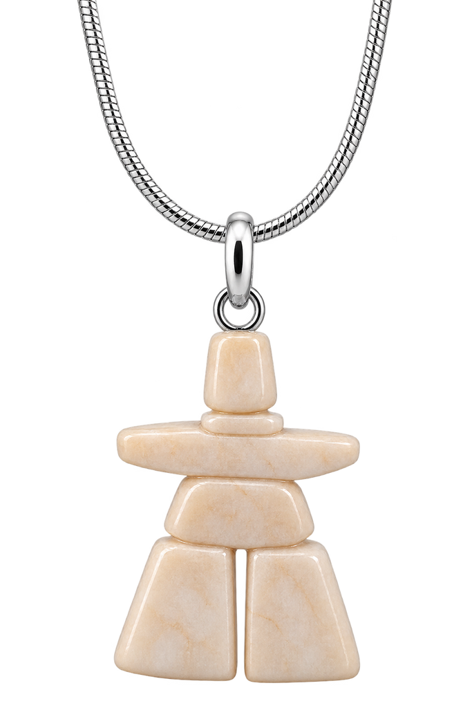 Antler Inukshuk Pendent - Sandy Maniapik