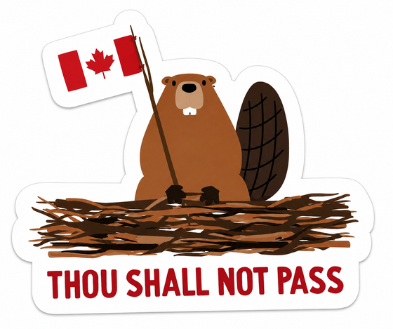 Thou Shall Not Pass Magnet