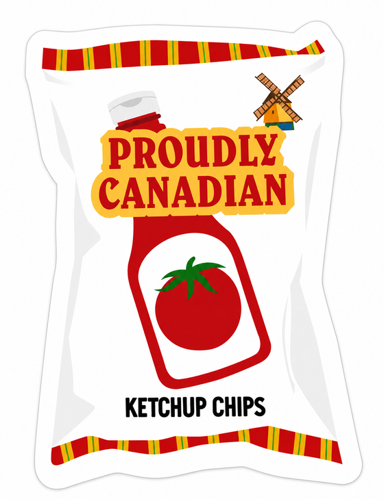 Ketchup Chips Magnet