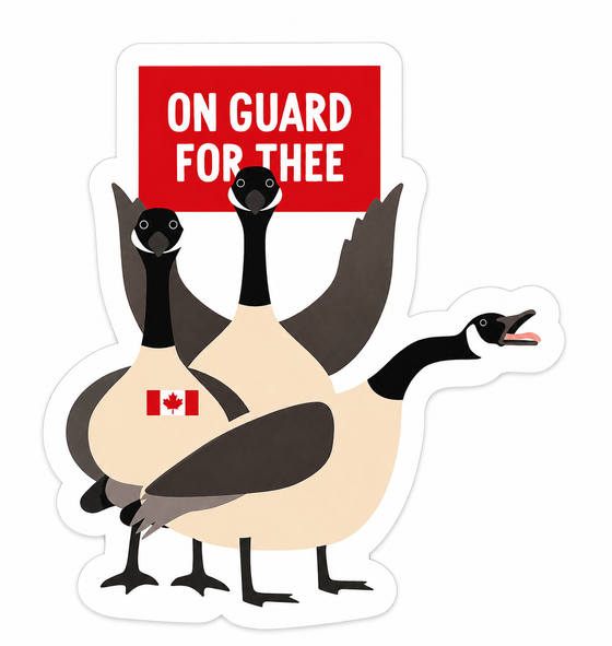On Guard For Thee Magnet