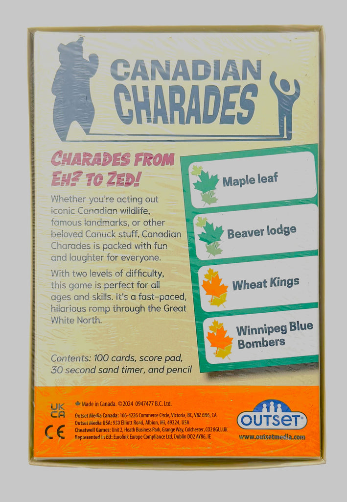 Canadian Charades