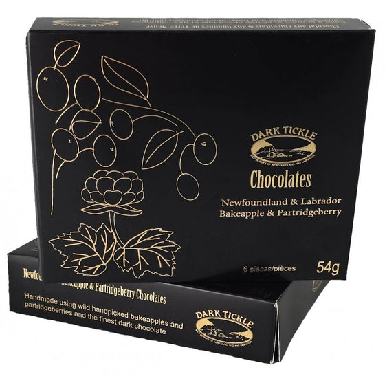 Newfoundland Bakeapple & Partridgeberry Chocolates