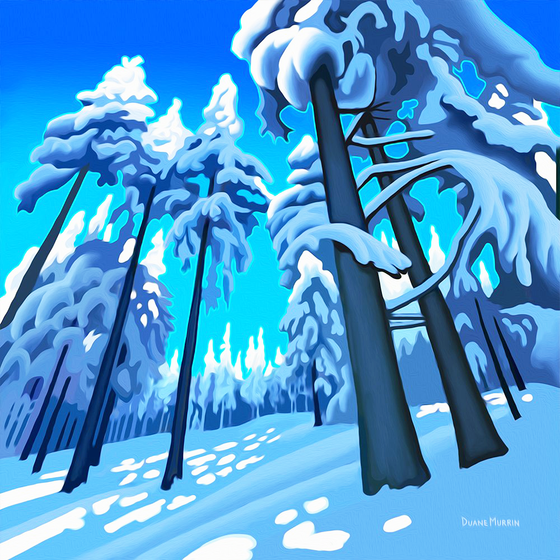 "Mountainside Snow"