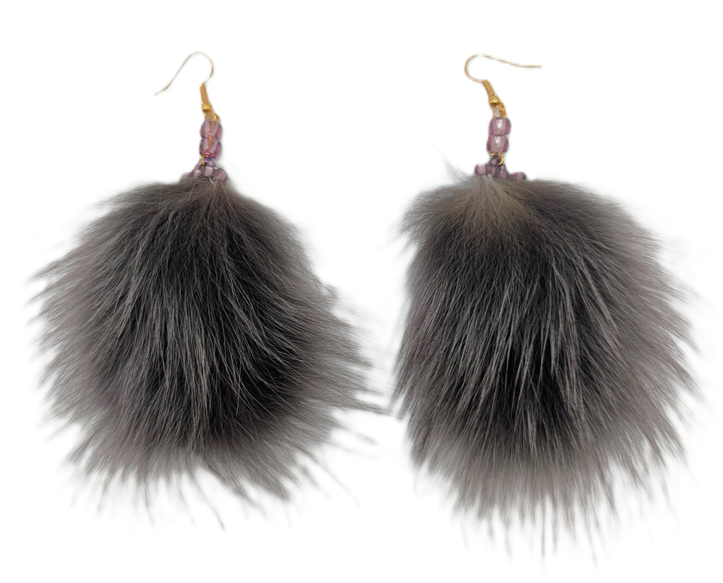 Sealskin Earrings Mary Qitsualuk