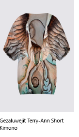 "Gezaluwejit" Kimono - Short