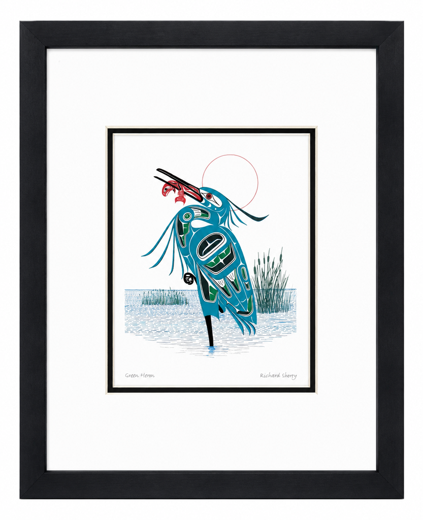 "Green Heron" - Richard Shorty