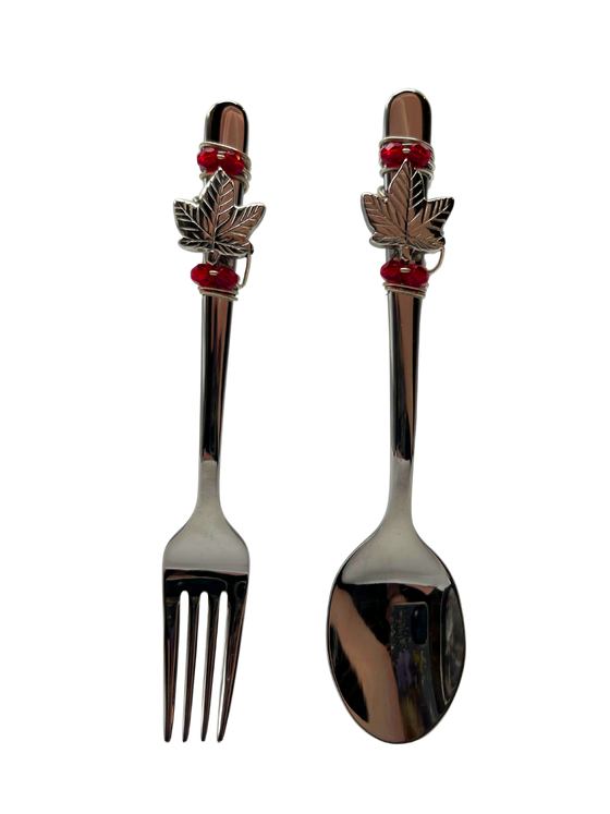 Mini Hors D'oeuvres Fork & Spoon