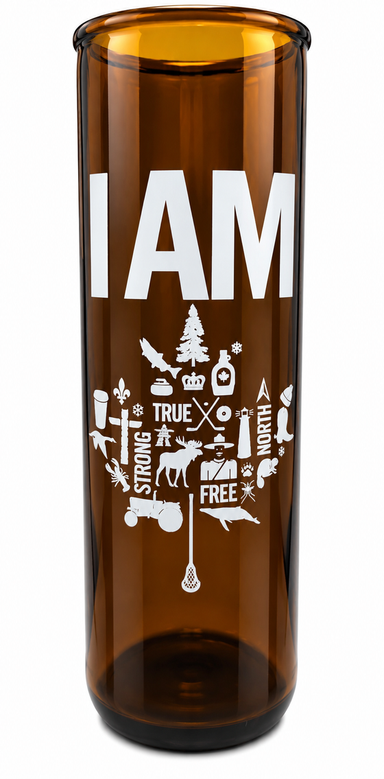 I Am Canadian Glass