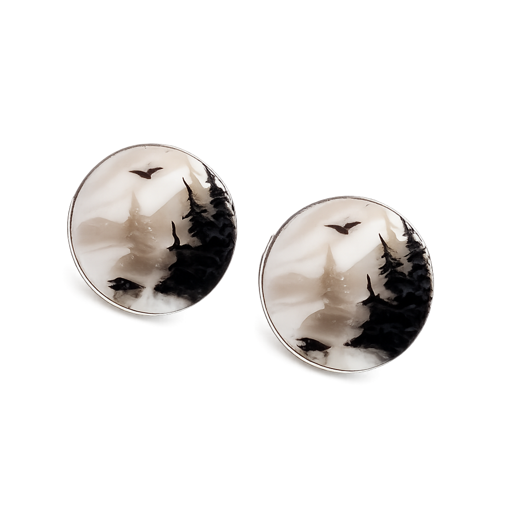 Island Mist Post Earrings