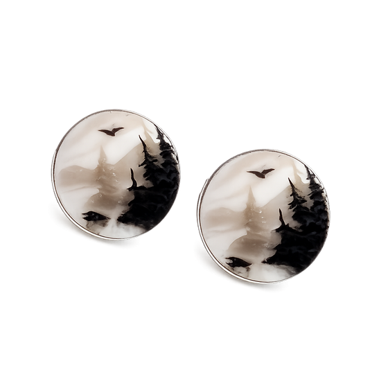 Island Mist Post Earrings