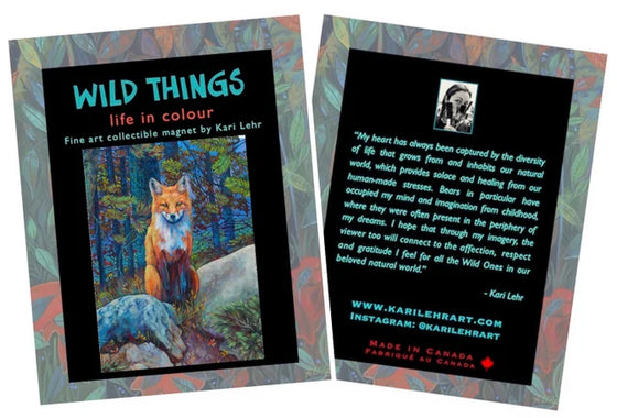 "A Wild Encounter" Magnet