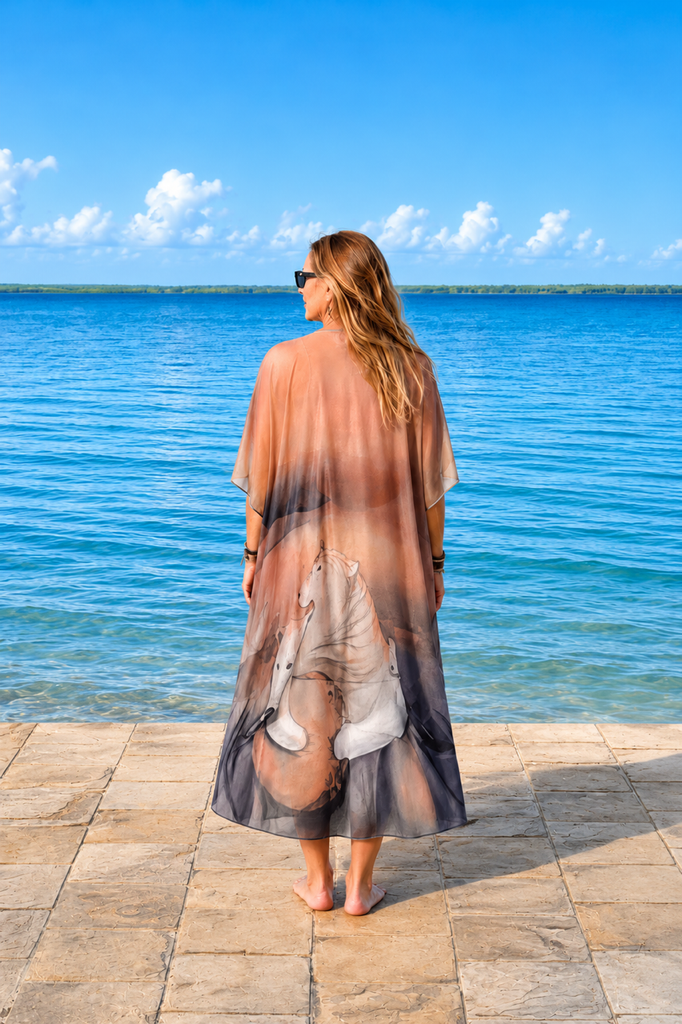 "Northern Keepers" Kimono - Long
