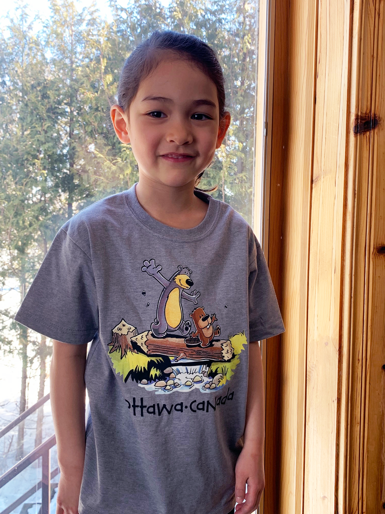 Kids Bear & Beaver Canada T-Shirt