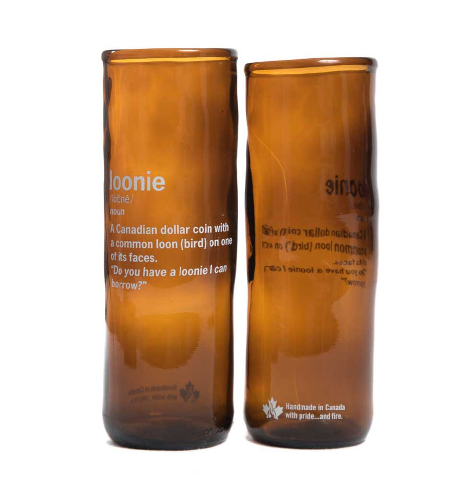 Loonie Beer Glass