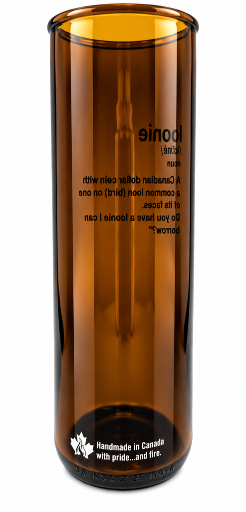 Loonie Beer Glass