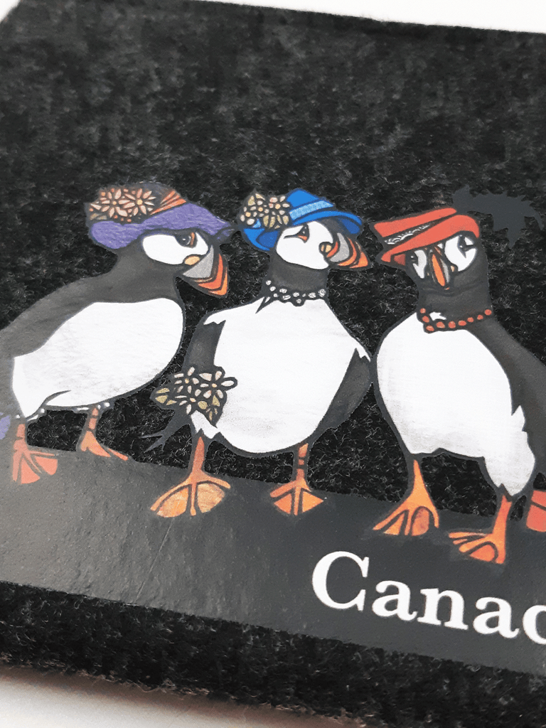 Funky Puffin Pouch